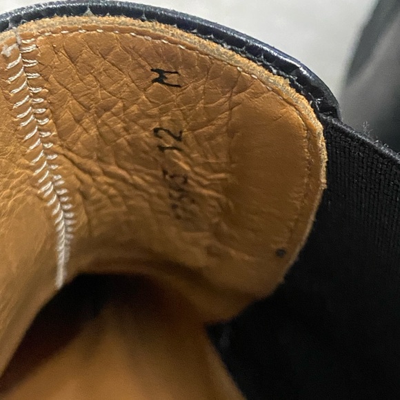 Magnanni Black leather chelsea boots Sz:12 made in Spain - Picture 9 of 12